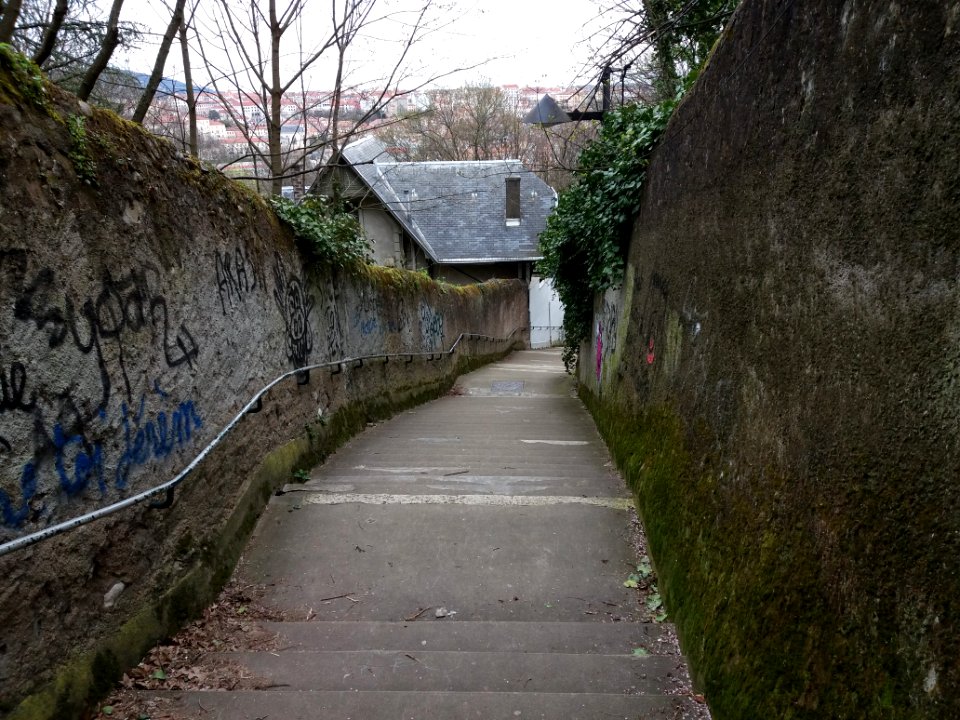 Lyon - Fourvière - Montée Nicolas de Lange