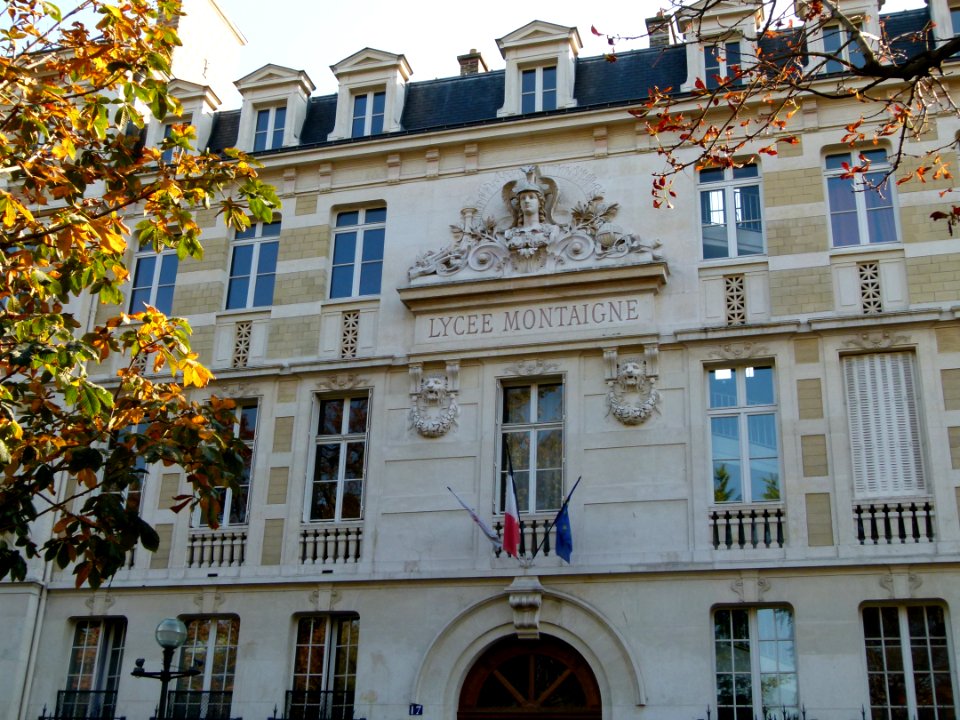 Lycée Montaigne à Paris