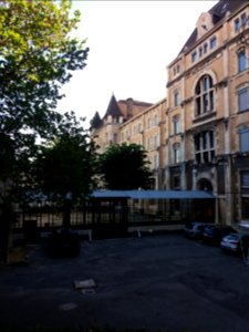 Lycée de Saint-Just de Lyon - Façace nord-ouest et verrière