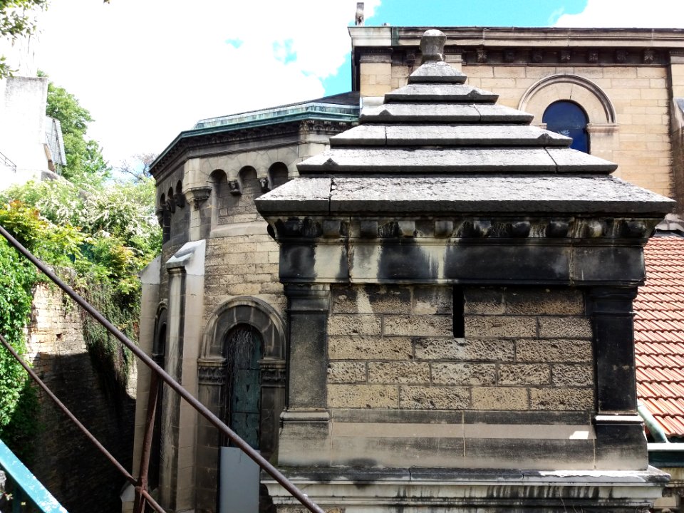 Lyon 1er - Église du Bon Pasteur, tourelle nord-ouest