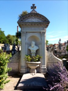 Lyon - Cimetière de Loyasse - Allée 17 - Tombe de Lucien Pierre Laroyenne