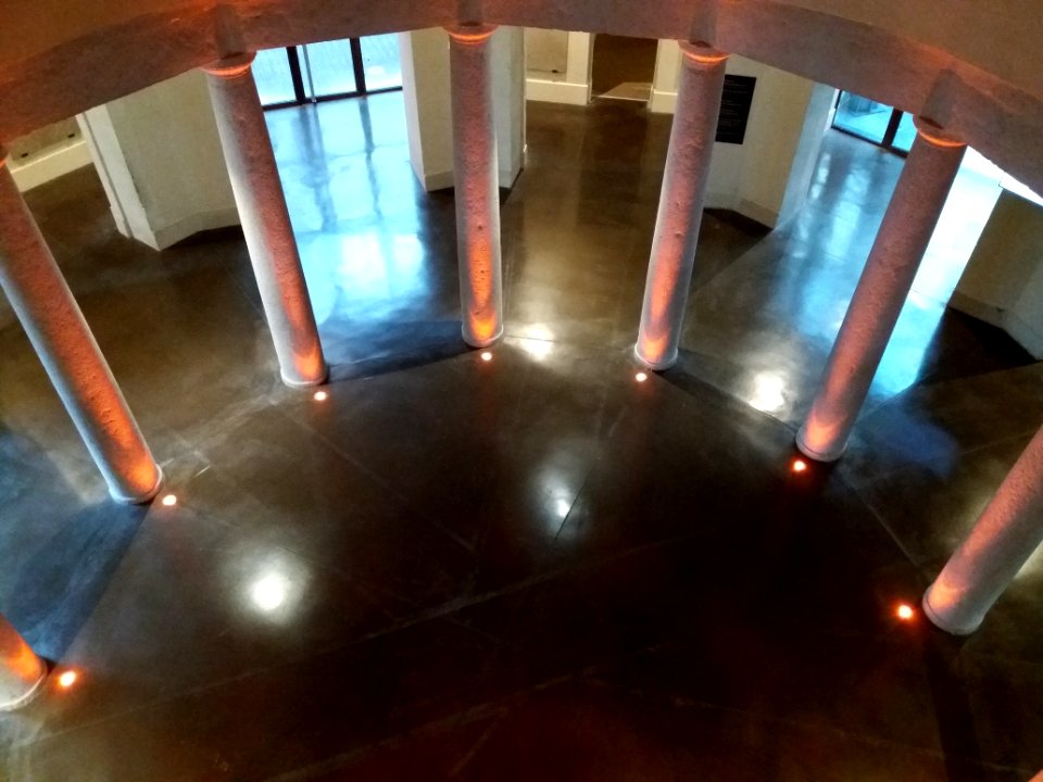 Lyon 2e - Campus Saint-Paul, colonnes (1)