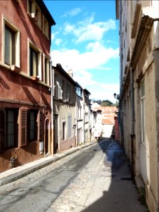 Lyon - Rue des Macchabées - Vue d'en haut