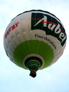 LX-BCH hot air balloon over Metz, France, pic2