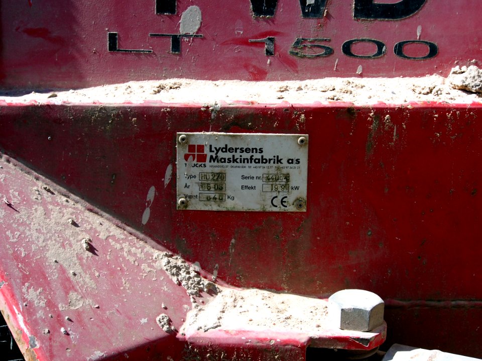 Lydersens Maskinfabrik trucks, HD 270 pic3