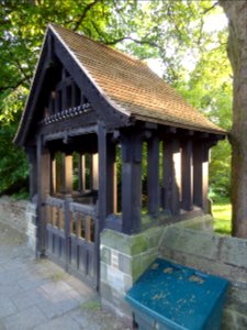 Lych Gate To Church Of St John The Evangelist