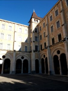 Lycée de Saint-Just de Lyon - Grande cour - Angle nord