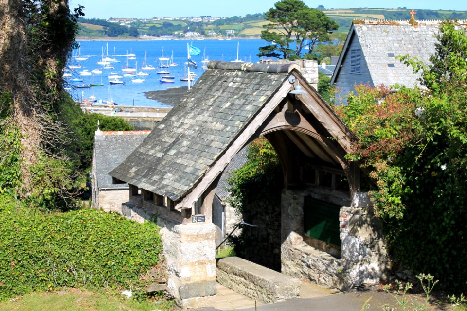 Lych Gate At Approx 40M West Of Church Of Saint Mylor