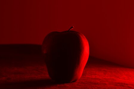 Nature red apple fruit