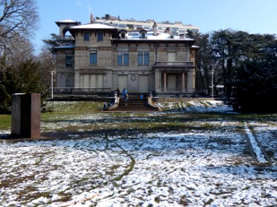 Lyon 4e - Parc de la Cerisaie - Villa Gillet - Côté ouest