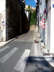 Lyon 4e - Montée Bonafous, depuis le cours d'Herbouville