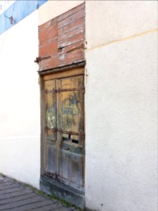 Lyon 4e - Montée Georges Kubler, vieille porte