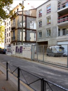 Lyon 4e - Rue Cuire, ancien immeuble au numéro 30