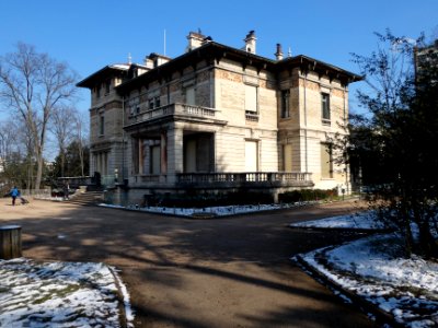 Lyon 4e - Parc de la Cerisaie - Villa Gillet - Côté sud-ouest