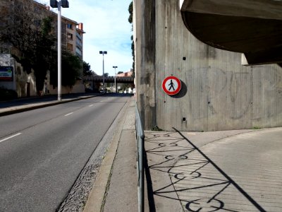 Lyon 4e - Montée de la Boucle, vue vers le nord, depuis le chemin tournant montant à la rue de la Fontaine