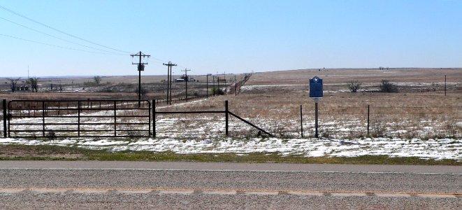 Lyman's Wagon Train Battle, historical marker 1