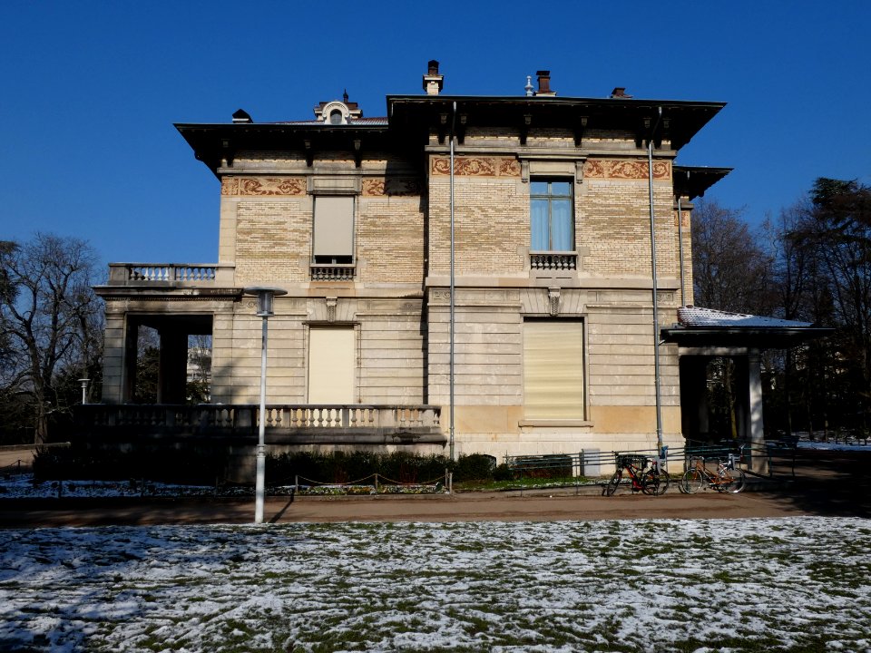 Lyon 4e - Parc de la Cerisaie - Villa Gillet - Côté sud