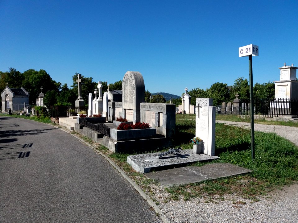 Lyon - Cimetière Loyasse - Bloc C 21