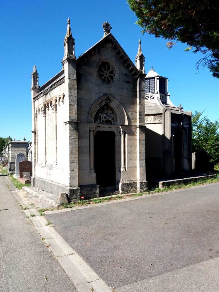 Lyon - Cimetière de Loyasse - Allée 9 - Chapelle de Vincent de Vaugelas