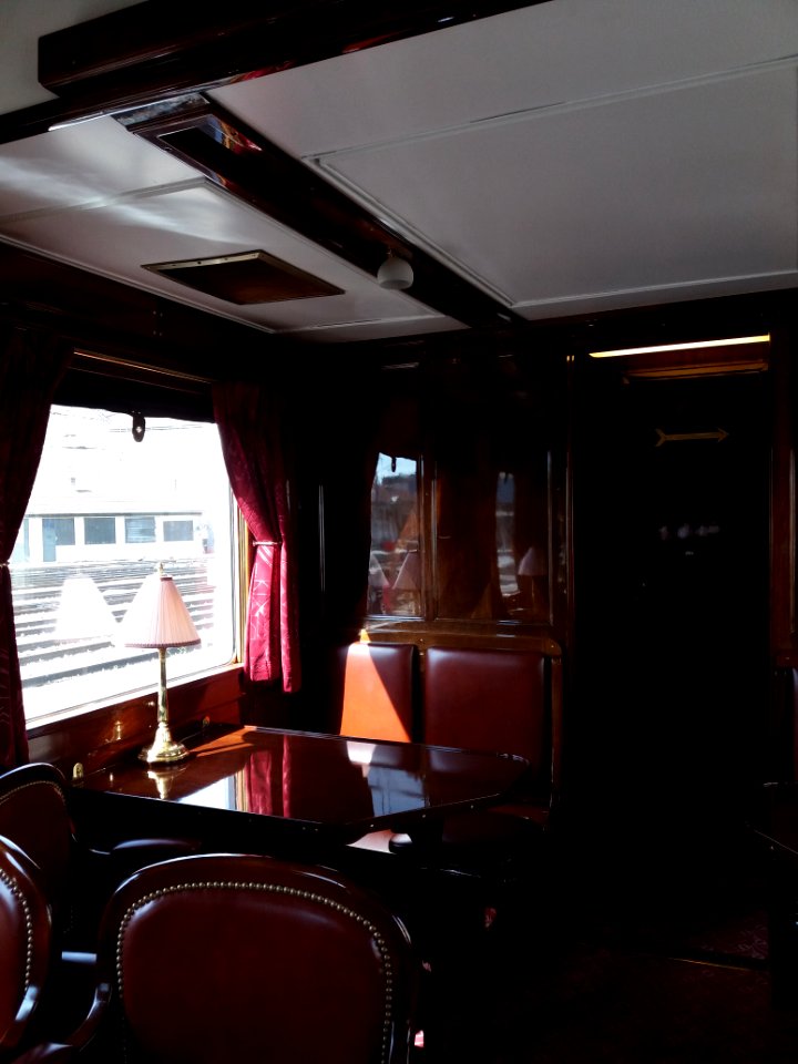 Lyon 2e - Gare de Lyon-Perrache, wagons de l'Orient Express de la SNCF (26)