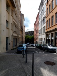 Lyon 1er - Montée Saint Sébastien - Depuis le boulevard de la Croix-Rousse