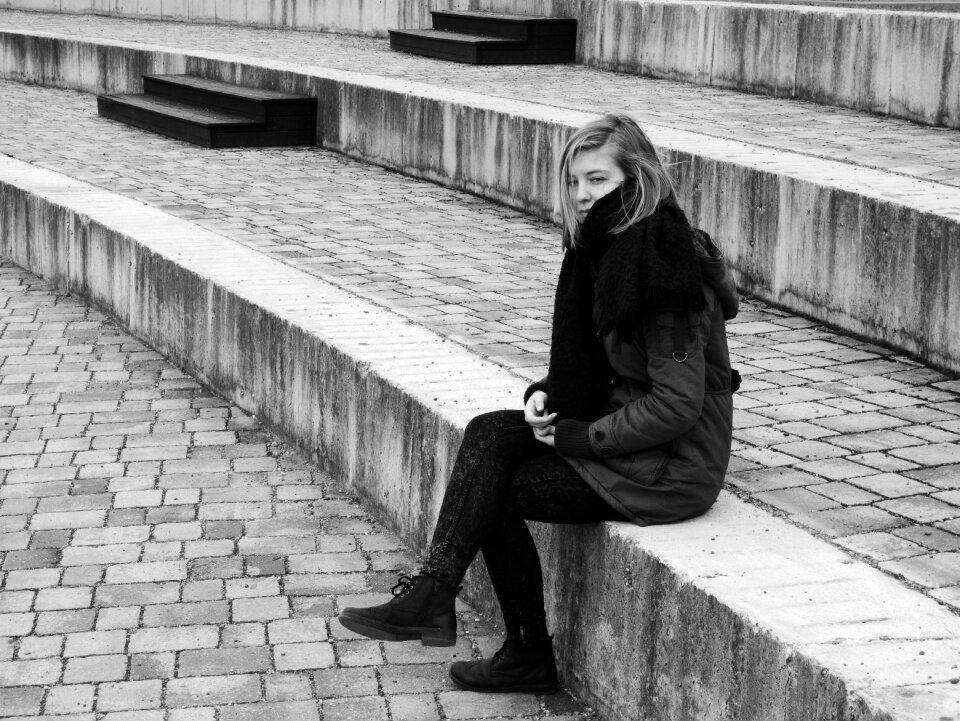 Lonely broken heart unhappy