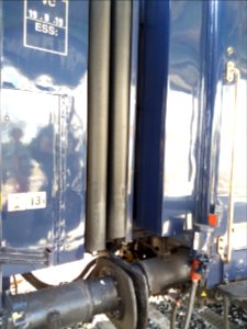 Lyon 2e - Gare de Lyon-Perrache, wagons de l'Orient Express de la SNCF (12)