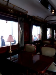 Lyon 2e - Gare de Lyon-Perrache, wagons de l'Orient Express de la SNCF (48)