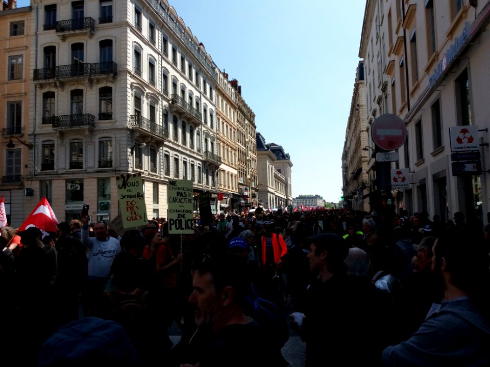 Lyon 2e - Défilé du 1er mai 2019 - 21