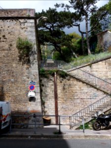Lyon 1er - Montée du Lieutenant Allouche, escalier côté nord