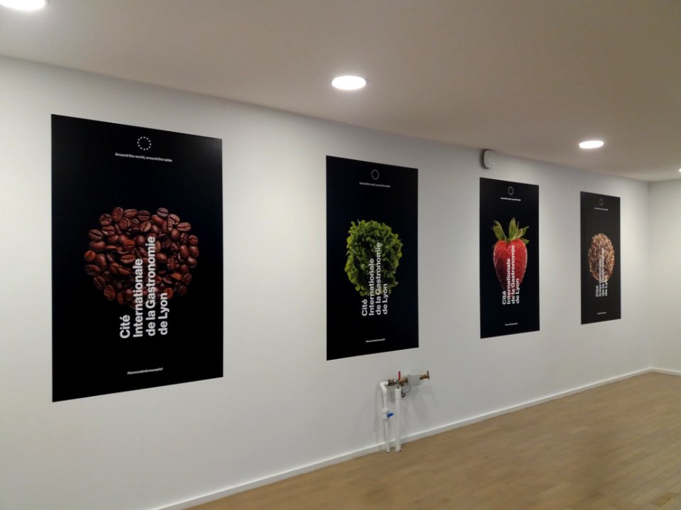 Lyon 2e - Grand Hôtel Dieu - Cité internationale de la gastronomie de Lyon - Affiches