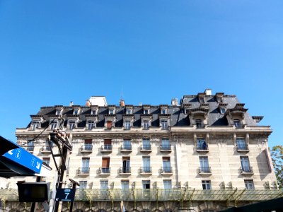 Lyon 2e - Hôtel Château-Perrache, depuis la gare