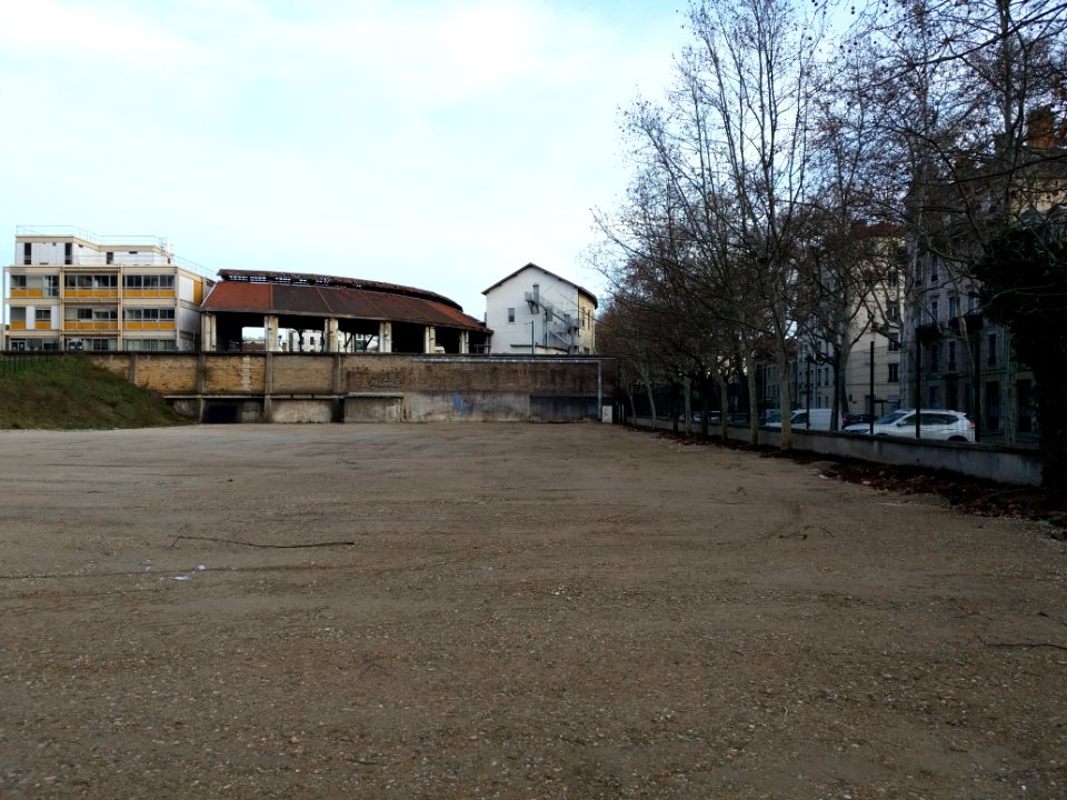 Lyon 2e - Cours Suchet, emplacement des anciens immeubles aux numéro 5 à 9bis (3)