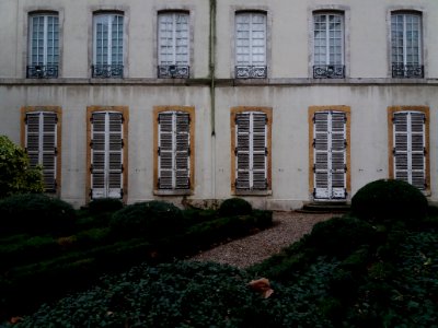 Lyon 2e - Hôtel de Lacroix-Laval, façade sud