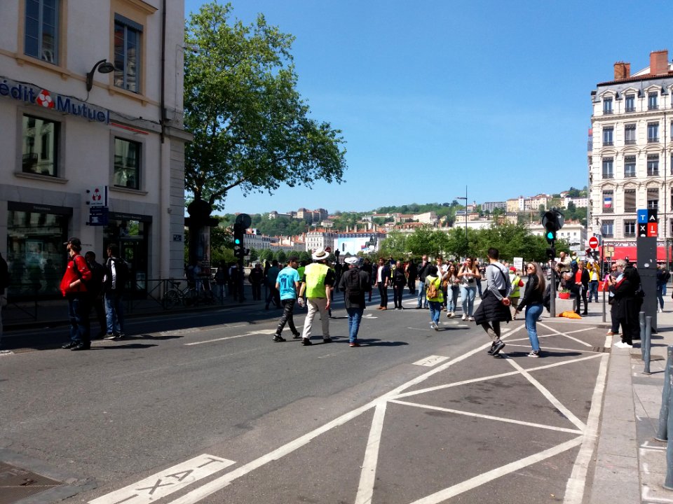 Lyon 2e - Défilé du 1er mai 2019 - 01