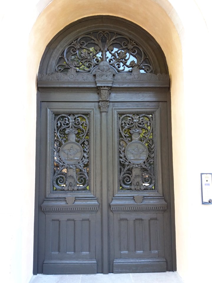 Lyon 2e - Cours Verdun-Rambaud - Immeuble de bureaux Le Cours du Midi - Porte d'entrée