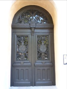Lyon 2e - Cours Verdun-Rambaud - Immeuble de bureaux Le Cours du Midi - Porte d'entrée