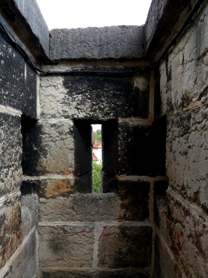 Lyon 1er - Bastion Saint Laurent, meurtrière