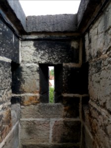 Lyon 1er - Bastion Saint Laurent, meurtrière