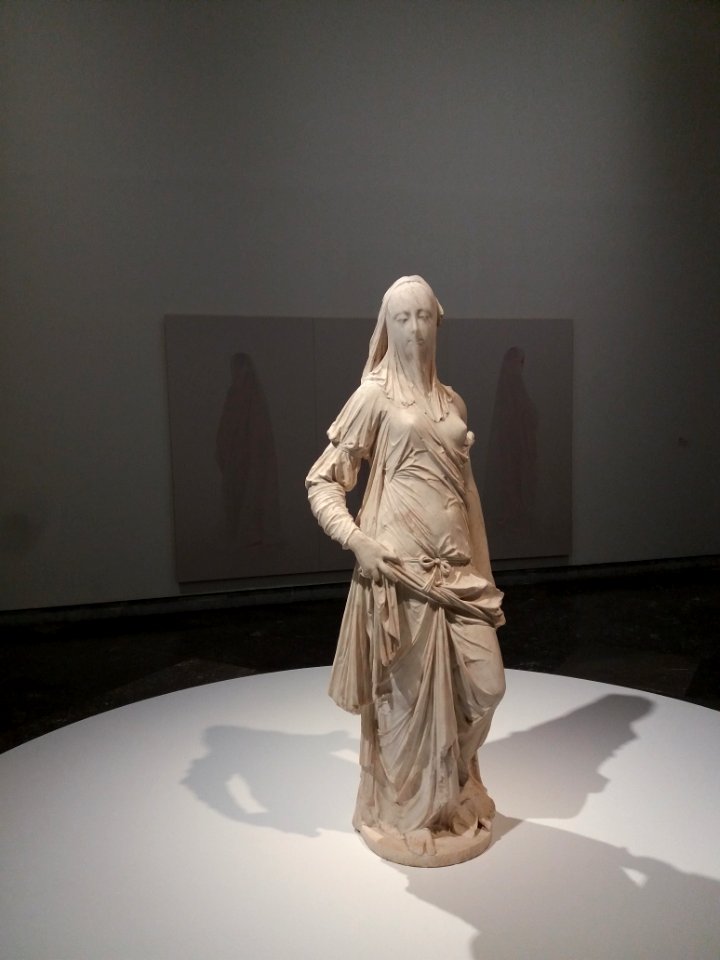 Lyon 1er - Musée des Beaux-Arts de Lyon - Exposition Drapé - Allégorie de la Foi (Antonio Corradini) (1)