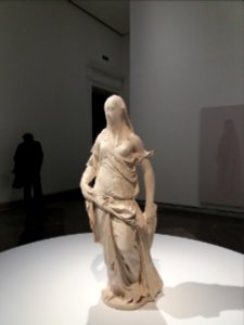 Lyon 1er - Musée des Beaux-Arts de Lyon - Exposition Drapé - Allégorie de la Foi (Antonio Corradini) (2)