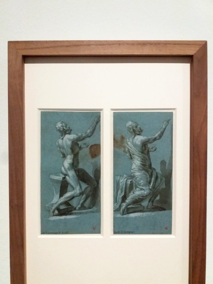 Lyon 1er - Musée des Beaux-Arts de Lyon - Exposition Drapé - Études de Pieter de Kempener