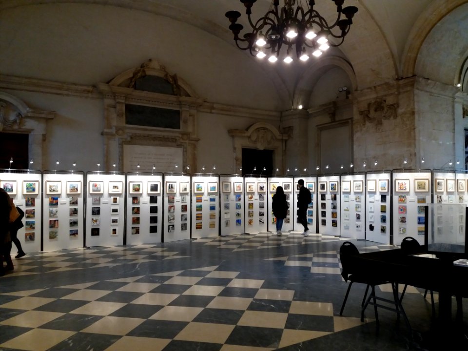Lyon 1er - Hôtel de ville de Lyon - Les 111 des arts 2019, vue (1)