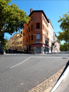 Lyon 1er - Intersection du Cours Général Giraud et de la rue Duroc