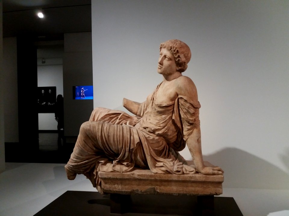 Lyon 1er - Musée des Beaux-Arts de Lyon - Exposition Drapé - Femme assise dite Suppliante Barberini 01