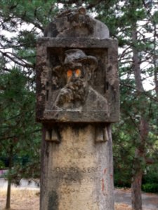 Lyon 1er - Jardin des Chartreux - Portrait de Joseph Serre