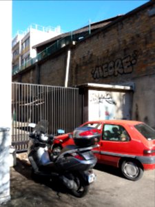 Lyon 2e - Cours Suchet, domaine SNCF et grille