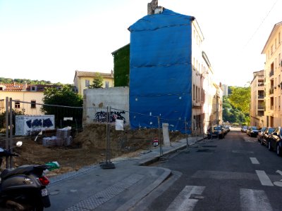 Lyon 1er - Rue Duroc, depuis la rue Philippe Gonnard