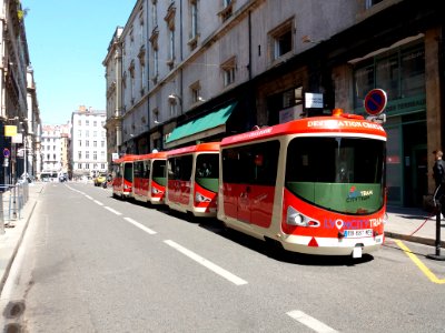 Lyon 1er - Rue Paul Chenavard, Lyon City Tram