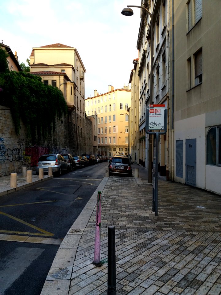 Lyon 1er - Rue Jean-Baptiste Say, côté est depuis la rue du Bon Pasteur